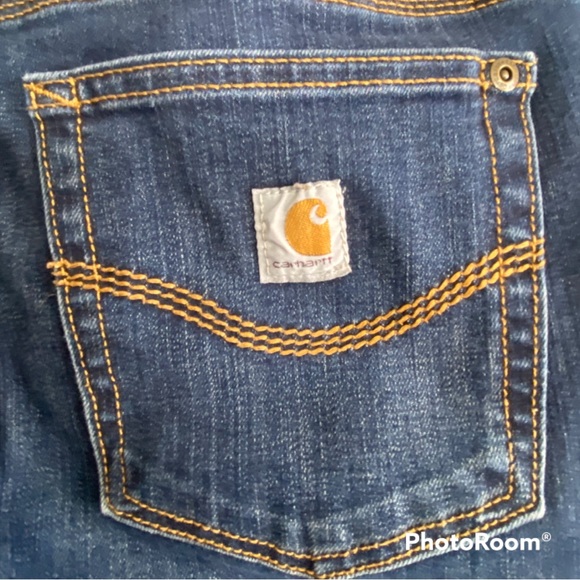 CARHARTT JEANS WOMENS SLIM FIT SIZE 6 GREAT CONDITION! - Picture 4 of 7